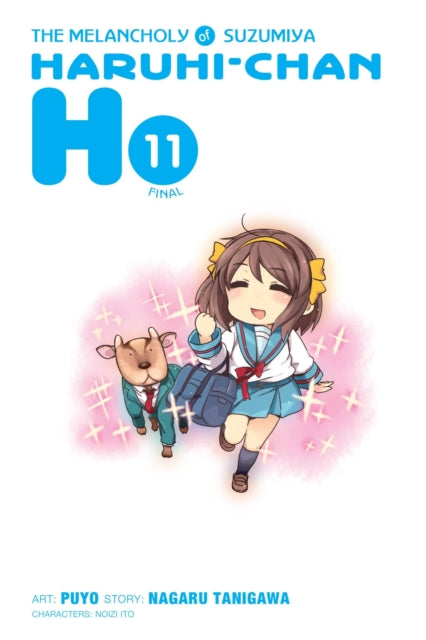 Book cover of: Melancholy of Suzumiya Haruhi-chan, Vol. 11. By: Nagaru Tanigawa