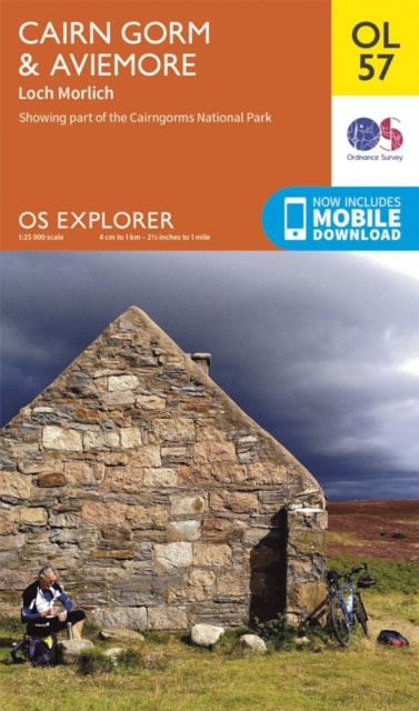 Book cover of: Cairn Gorm & Aviemore, Loch Morlich. By: Ordnance Survey