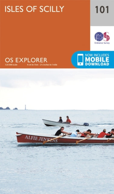 Book cover of: Isles of Scilly. By: Ordnance Survey