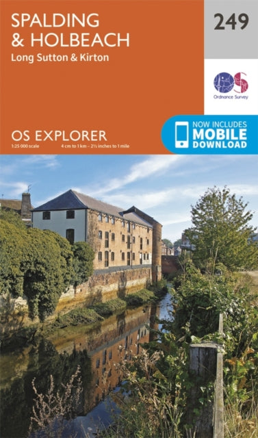 Book cover of: Spalding and Holbeach. By: Ordnance Survey