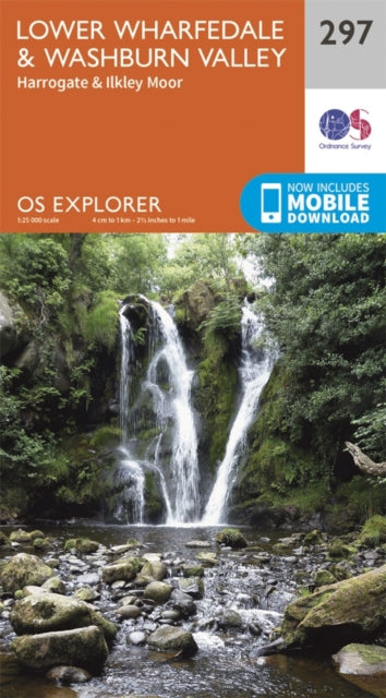 Book cover of: Lower Wharfedale and Washburn Valley. By: Ordnance Survey