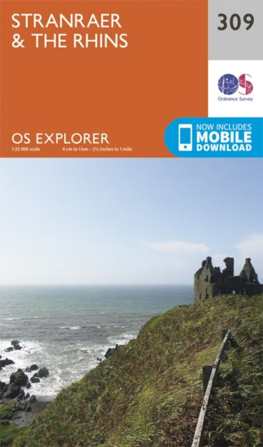 Book cover of: Stranraer and the Rhins. By: Ordnance Survey
