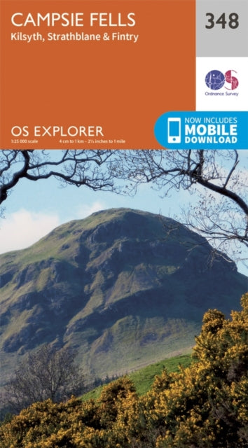 Book cover of: Campsie Fells. By: Ordnance Survey