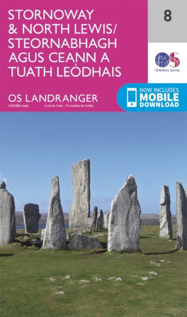 Book cover of: Stornoway & North Lewis. By: Ordnance Survey