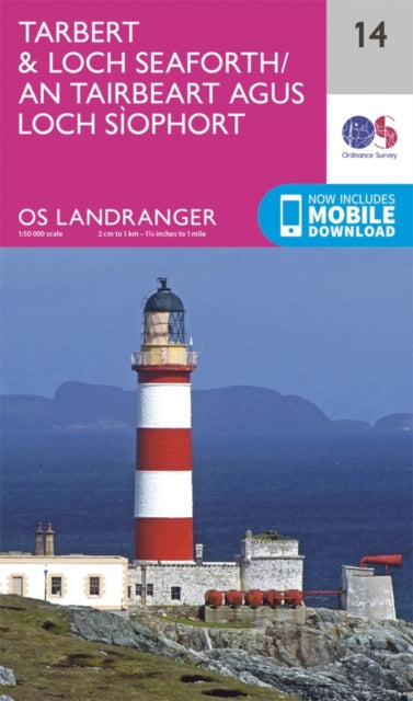 Book cover of: Tarbert & Loch Seaforth. By: Ordnance Survey