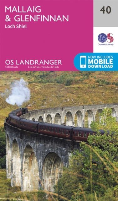 Book cover of: Mallaig & Glenfinnan, Loch Shiel. By: Ordnance Survey