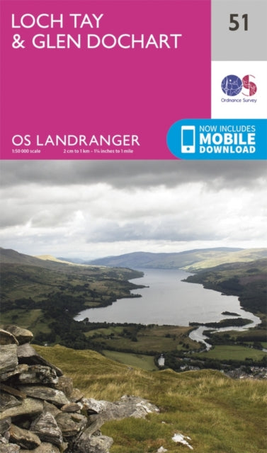 Book cover of: Loch Tay & Glen Dochart. By: Ordnance Survey