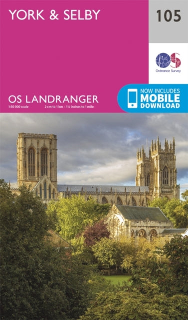 Book cover of: York & Selby. By: Ordnance Survey