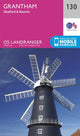 Book cover of: Grantham, Sleaford & Bourne. By: Ordnance Survey