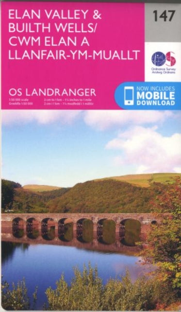 Book cover of: Elan Valley & Builth Wells. By: Ordnance Survey