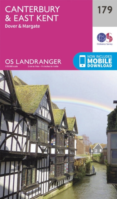 Book cover of: Canterbury & East Kent, Dover & Margate. By: Ordnance Survey