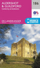 Book cover of: Aldershot & Guildford, Camberley & Haslemere. By: Ordnance Survey