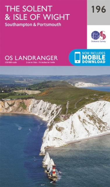 Book cover of: Solent & the Isle of Wight, Southampton & Portsmouth. By: Ordnance Survey