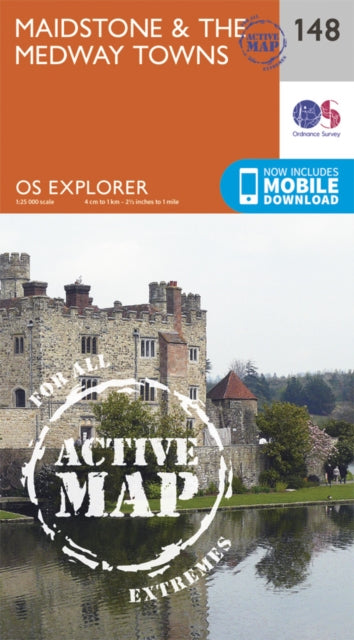 Book cover of: Maidstone and the Medway Towns. By: Ordnance Survey