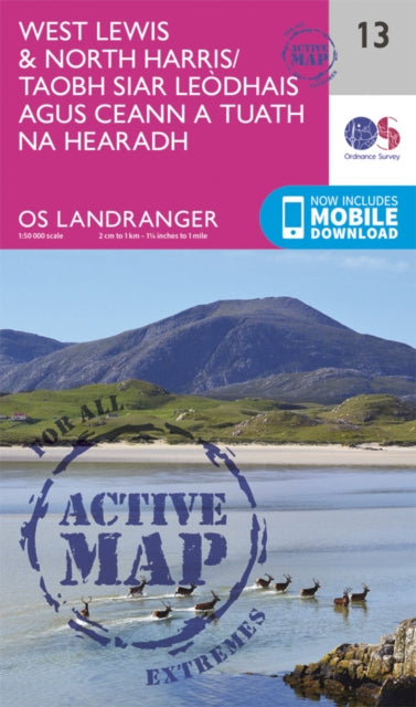 Book cover of: West Lewis & North Harris. By: Ordnance Survey