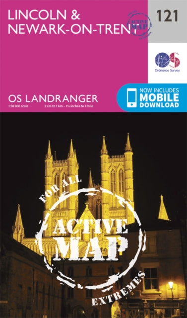 Book cover of: Lincoln & Newark-on-Trent. By: Ordnance Survey