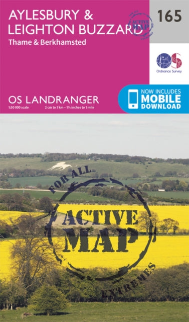 Book cover of: Aylesbury, Leighton Buzzard, Thame & Berkhamstead. By: Ordnance Survey