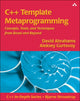 Book cover of: C++ Template Metaprogramming. By: ABRAHAMS, DAVID