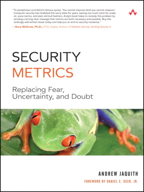 Book cover of: Security Metrics. By: JAQUITH  , ANDREW