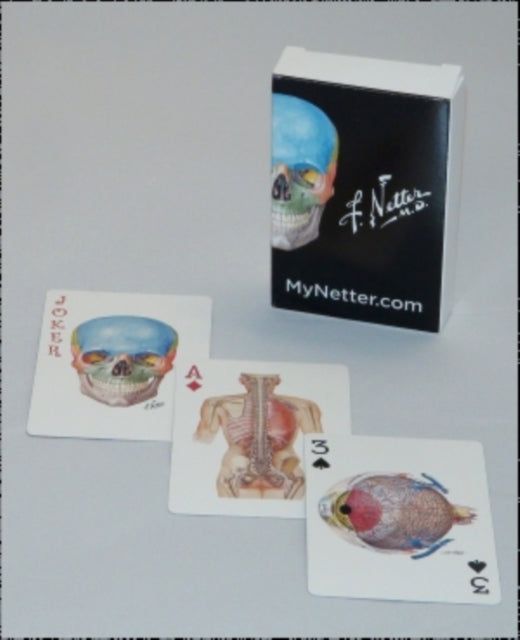 Book cover of: Netter Playing Cards. By: Frank H. Netter