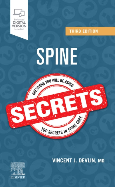 Book cover of: Spine Secrets. By: Vincent J. Devlin