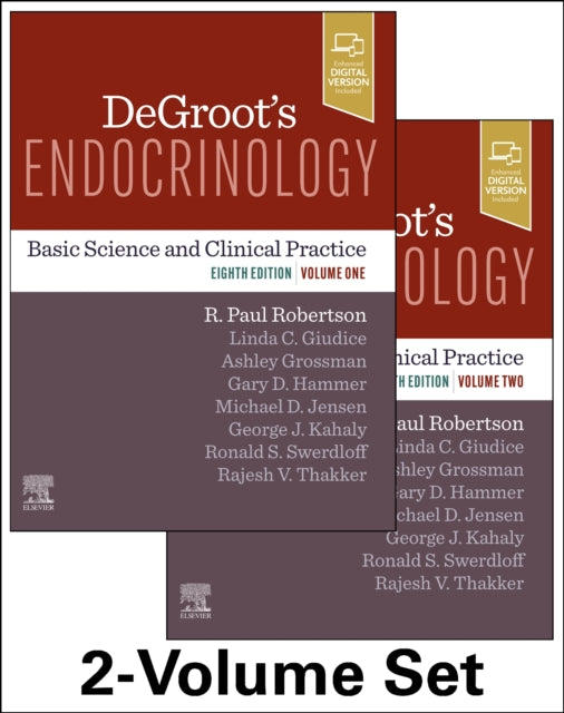Book cover of: DeGroot's Endocrinology. By: R. Paul Robertson