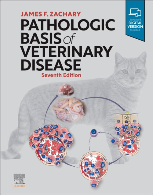 Book cover of: Pathologic Basis of Veterinary Disease. By: James F. Zachary