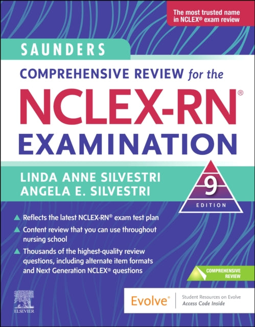 Saunders Comprehensive Review for the NCLEX-RN® Examination 9780323795302 Linda Anne Silvestri PhD  RN  FAAN