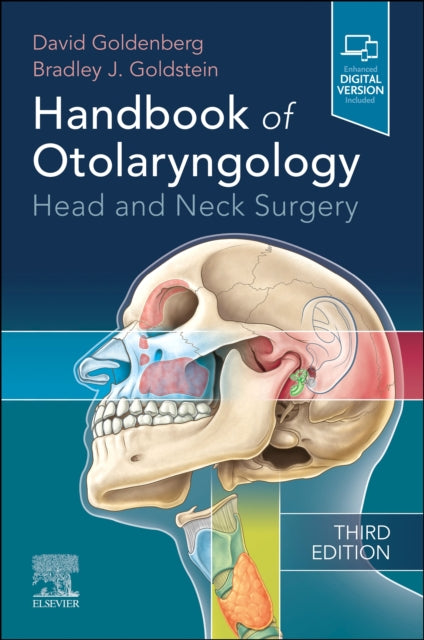 Book cover of: Handbook of Otolaryngology. By: David Goldenberg