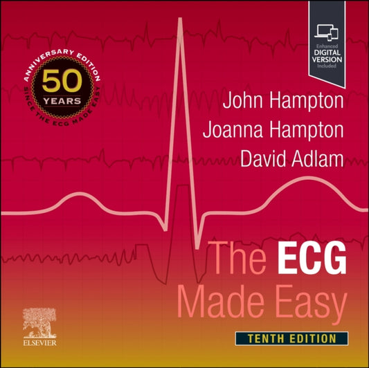 Book cover of: ECG Made Easy. By: John Hampton