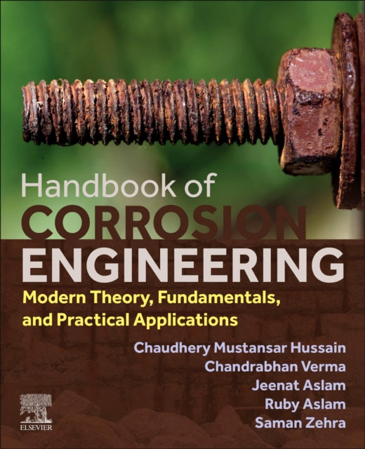 Book cover of: Handbook of Corrosion Engineering. By: Chaudhery Hussain