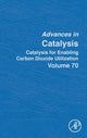 Book cover of: Catalysis for Enabling Carbon Dioxide Utilization. By: Montserrat Dieguez