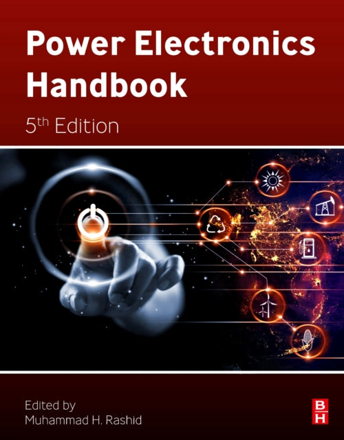 Book cover of: Power Electronics Handbook. By: Muhammad H. Rashid
