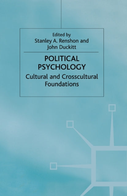 Book cover of: Political Psychology