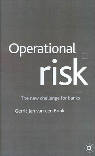 Book cover of: Operational Risk. By: Gerrit Jan van den Brink