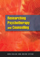 Book cover of: Researching Psychotherapy and Counselling. By: Rudi Dallos