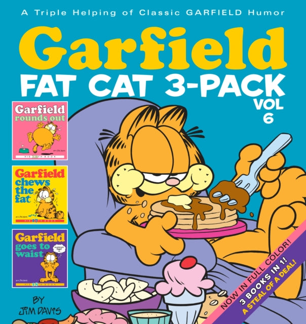 Book cover of: Garfield Fat Cat 3-Pack #6. By: Jim Davis
