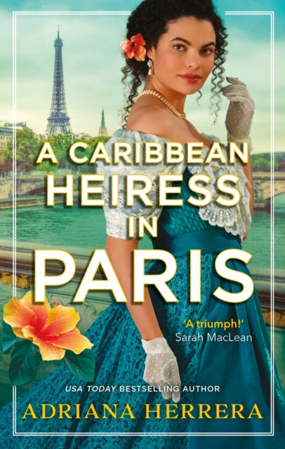 Book cover of: Caribbean Heiress in Paris. By: Adriana Herrera