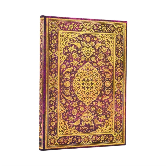 Book cover of: 2026 The Orchard (Persian Poetry) Midi 18-month Horizontal Hardcover Flexi Dayplanner 2025-2026 (Elastic Band Closure). By: Paperblanks