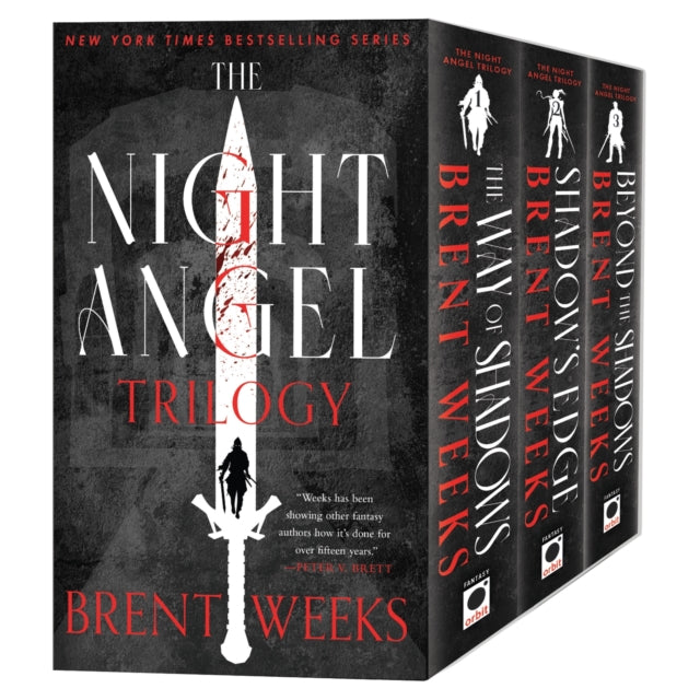Book cover of: Night Angel Trilogy Box Set. By: Brent Weeks