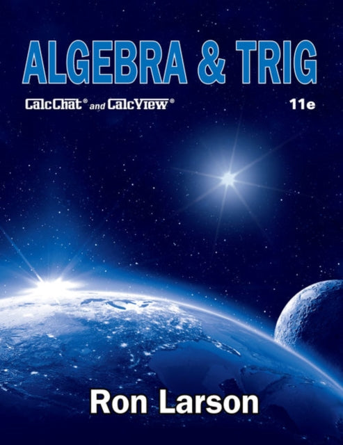 Book cover of: Algebra & Trig. By: Ron Larson