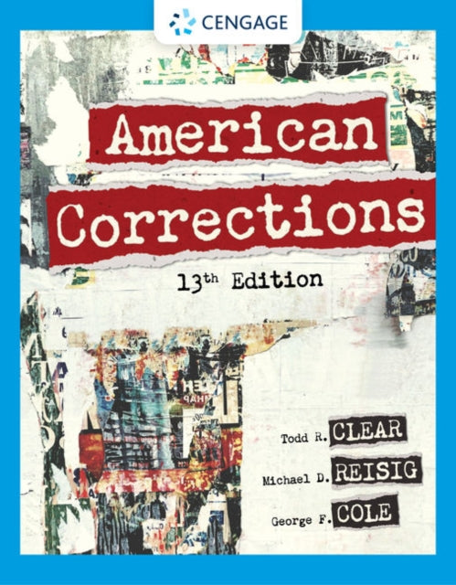 Book cover of: American Corrections. By: Todd R. Clear
