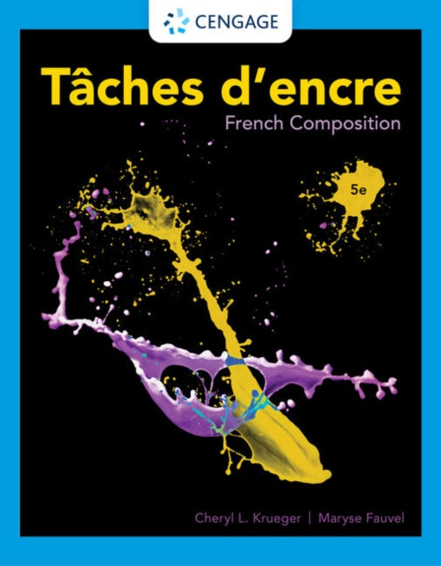 Book cover of: Taches d'encre. By: Cheryl Krueger
