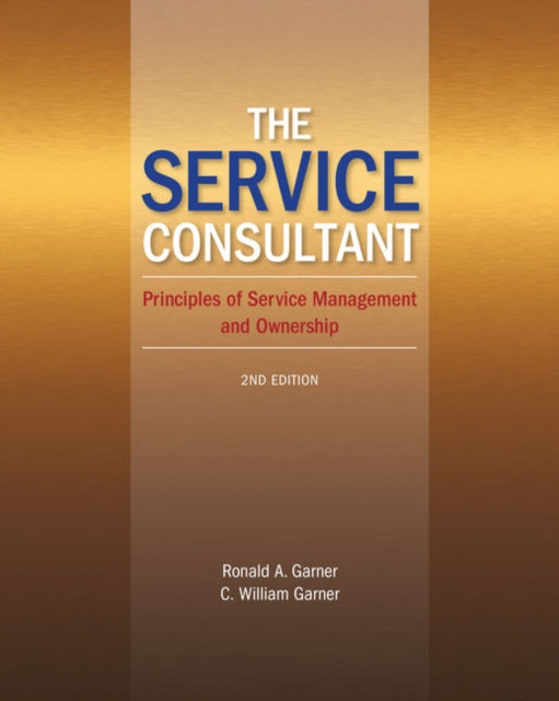 Book cover of: Service Consultant. By: Ronald Garner