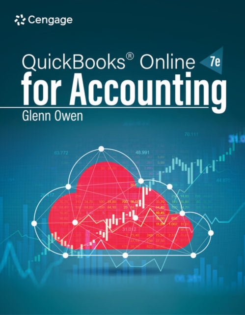 Book cover of: Using QuickBooksA® Online for Accounting 2024. By: Glenn Owen