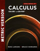 Book cover of: Calculus, International Metric Edition. By: Bruce Edwards