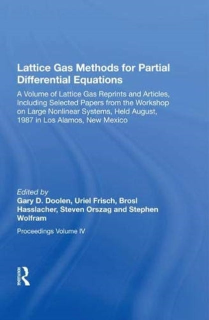 Book cover of: Lattice Gas Methods For Partial Differential Equations. By: Gary Doolen