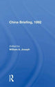Book cover of: China Briefing, 1992