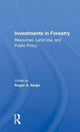 Book cover of: Investments In Forestry. By: Roger A. Sedjo