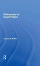 Book cover of: Bibliography of Israeli Politics